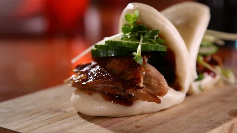 pork belly bao at Fat Choy in Las Vegas