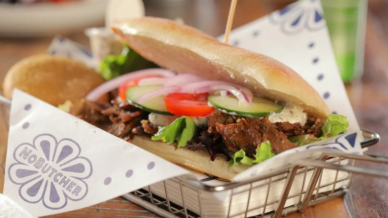 The Greek gyro at NoButcher in Las Vegas