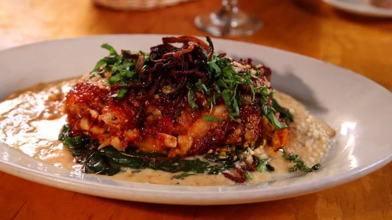 Lasagna Nonna from Caf? Nonna in Nashville, Tennessee, as seen on Food Network's Diners, Drive-Ins, and Dives.