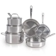 T-Fal Pro Tri-Ply Stainless Steel Cookware Set